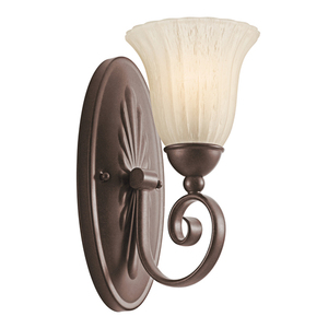 KK5926TZ Willowmore 1 Bulb Wall Sconce - Tannery Bronze KK5926TZ Willowmore 1 Bulb Wall Sconce - Tannery Bronze