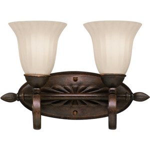 KK5927TZ Willowmore 2 Bulb Bathroom Lighting - Tannery Bronze KK5927TZ Willowmore 2 Bulb Bathroom Lighting - Tannery Bronze