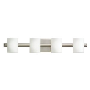 KK5968NI Tubes 4 or More Bulb Bathroom Lighting - Brushed Nickel KK5968NI Tubes 4 or More Bulb Bathroom Lighting - Brushed Nickel