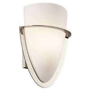 KK6020PN Palla 1 Bulb Wall Sconce - Polished Nickel KK6020PN Palla 1 Bulb Wall Sconce - Polished Nickel