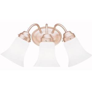 KK6123NI Wall Mount Bath 3 Bulb Bathroom Lighting - Brushed Nickel KK6123NI Wall Mount Bath 3 Bulb Bathroom Lighting - Brushed Nickel