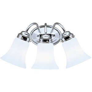 KK6123CH Wall Mount Bath 3 Bulb Bathroom Lighting - Chrome KK6123CH Wall Mount Bath 3 Bulb Bathroom Lighting - Chrome