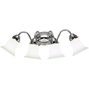 KK6124CH Wall Mount Bath 4 or More Bulb Bathroom Lighting - Chrome KK6124CH Wall Mount Bath 4 or More Bulb Bathroom Lighting - Chrome