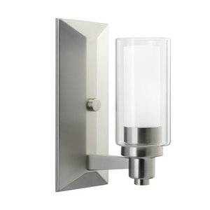 KK6144NI Circolo 1 Bulb Wall Sconce - Brushed Nickel KK6144NI Circolo 1 Bulb Wall Sconce - Brushed Nickel