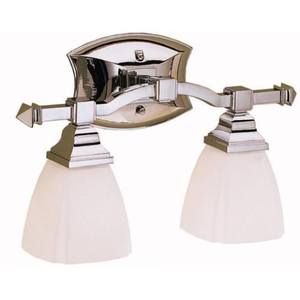 KK6203CH Section 2 Bulb Bathroom Lighting - Chrome KK6203CH Section 2 Bulb Bathroom Lighting - Chrome
