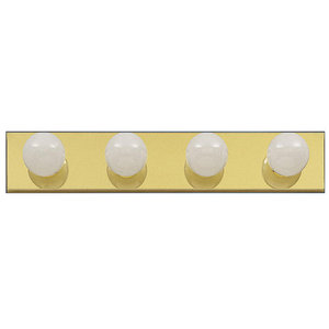 KK624PB Bath Bar 4 or More Bulb Bathroom Lighting - Polished Brass KK624PB Bath Bar 4 or More Bulb Bathroom Lighting - Polished Brass