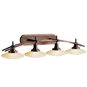 KK6464OZ Structures 4 or More Bulb Bathroom Lighting - Olde Bronze KK6464OZ Structures 4 or More Bulb Bathroom Lighting - Olde Bronze