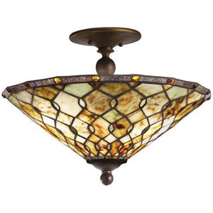 KK65372 Woodbury Semi Flush Mount Ceiling Light - Oiled Bronze KK65372 Woodbury Semi Flush Mount Ceiling Light - Oiled Bronze