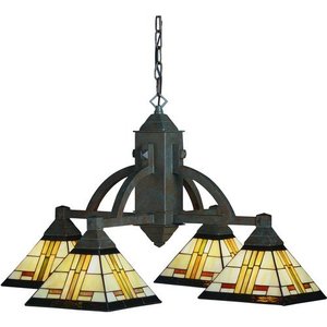 KK66007 Oak Park Mid Sized Chandelier Chandelier - Patina Bronze KK66007 Oak Park Mid Sized Chandelier Chandelier - Patina Bronze