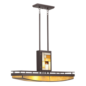 KK66051 Riverview Linear Pendant Pendant Light - Olde Bronze KK66051 Riverview Linear Pendant Pendant Light - Olde Bronze