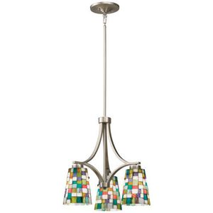 KK66138 Confetti Mini Chandelier - Brushed Nickel KK66138 Confetti Mini Chandelier - Brushed Nickel