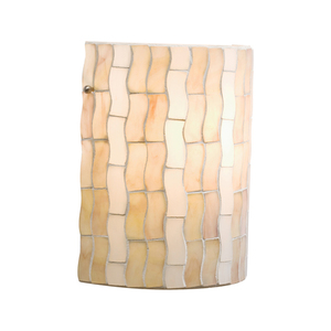 KK69150 Modern Mosaic 1 Bulb Wall Sconce - Antique Pewter KK69150 Modern Mosaic 1 Bulb Wall Sconce - Antique Pewter