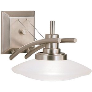 KK6963NI Structures 1 Bulb Wall Sconce - Brushed Nickel KK6963NI Structures 1 Bulb Wall Sconce - Brushed Nickel