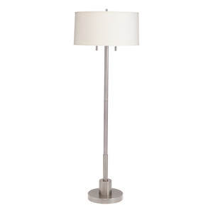 KK74249NI Robson Floor Lamp - Brushed Nickel KK74249NI Robson Floor Lamp - Brushed Nickel