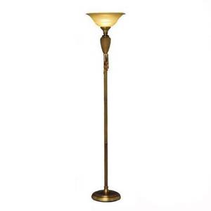 KK76118 Raya Torchiere Lamp - Antique Brass KK76118 Raya Torchiere Lamp - Antique Brass