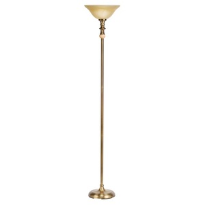 KK76141 Tollington Torchiere Lamp - Antique Brass KK76141 Tollington Torchiere Lamp - Antique Brass