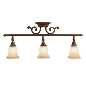 KK7713TZG Larissa Complete Track Kit Track Lighting - Tannery Bronze w/ Gold Accent KK7713TZG Larissa Complete Track Kit Track Lighting - Tannery Bronze w/ Gold Accent