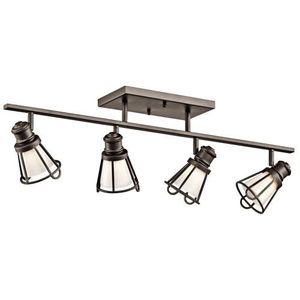 KK7726OZ Saddler Complete Track Kit Track Lighting - Olde Bronze KK7726OZ Saddler Complete Track Kit Track Lighting - Olde Bronze