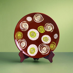 KK78084 Urban Traditions Porcelain Decorative Object Accent - Hand Painted Porcelain KK78084 Urban Traditions Porcelain Decorative Object Accent - Hand Painted Porcelain