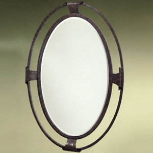 KK78103 HighCountry Oval Mirror - Olde Iron KK78103 HighCountry Oval Mirror - Olde Iron