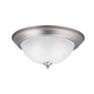 KK8112NI Builder Flush Mount Ceiling Light - Brushed Nickel KK8112NI Builder Flush Mount Ceiling Light - Brushed Nickel