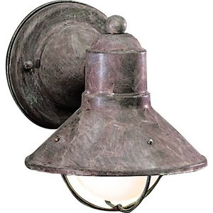 KK9021OB Seaside Entrance Outdoor Wall Light - Olde Brick KK9021OB Seaside Entrance Outdoor Wall Light - Olde Brick