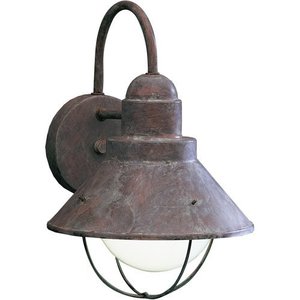 KK9022OB Seaside Entrance Outdoor Wall Light - Olde Brick KK9022OB Seaside Entrance Outdoor Wall Light - Olde Brick