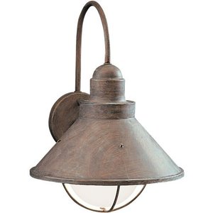 KK9023OB Seaside Entrance Outdoor Wall Light - Olde Brick KK9023OB Seaside Entrance Outdoor Wall Light - Olde Brick