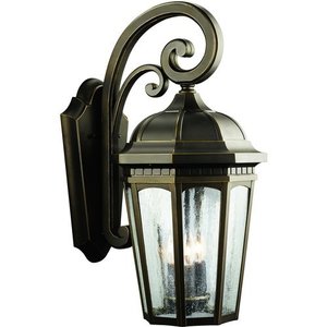 KK9034RZ Courtyard Entrance Outdoor Wall Light - Rubbed Bronze KK9034RZ Courtyard Entrance Outdoor Wall Light - Rubbed Bronze
