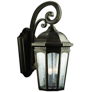 KK9035RZ Courtyard Entrance Outdoor Wall Light - Rubbed Bronze KK9035RZ Courtyard Entrance Outdoor Wall Light - Rubbed Bronze