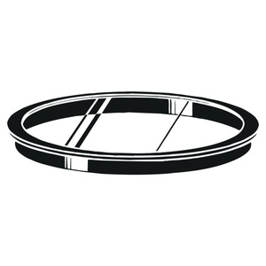 KK9536BK Cans & Bullets Lighting Lighting Part - Lens With Black Frame KK9536BK Cans & Bullets Lighting Lighting Part - Lens With Black Frame