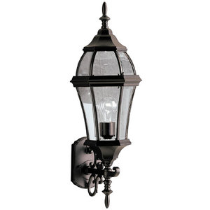 KK9791BK Townhouse Entrance Outdoor Wall Light - Black KK9791BK Townhouse Entrance Outdoor Wall Light - Black