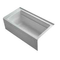 Soaking Tub 60 x 32 x 20-1/4 Soaking Tub 60 x 32 x 20-1/4