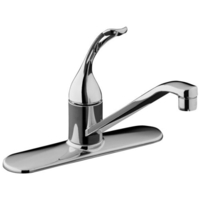 Single Handle Kitchen Faucet 1 or 3-Hole Single Handle Kitchen Faucet 1 or 3-Hole