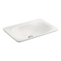Vessel Style Bathroom Sink 21-1/8'' x 14-9/16'' x 6-1/8'' Vessel Style Bathroom Sink 21-1/8'' x 14-9/16'' x 6-1/8''