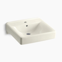 Wall Hung Bathroom Sink 20'' x 18'' x 7'' Wall Hung Bathroom Sink 20'' x 18'' x 7''