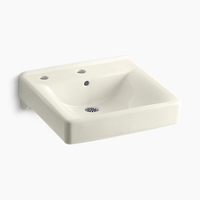 Wall Hung Bathroom Sink 20'' x 18'' x 7'' Wall Hung Bathroom Sink 20'' x 18'' x 7''