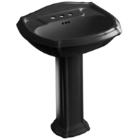 Pedestal Bathroom Sink 36-1/2'' x 27'' x 19-3/8'' Pedestal Bathroom Sink 36-1/2'' x 27'' x 19-3/8''