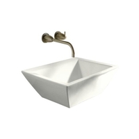 Vessel Style Bathroom Sink 18-1/4 x 14-3/8 x 8 Vessel Style Bathroom Sink 18-1/4 x 14-3/8 x 8