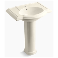 Pedestal Bathroom Sink 33-1/2'' x 27-1/2'' x 19-7/8'' Pedestal Bathroom Sink 33-1/2'' x 27-1/2'' x 19-7/8''