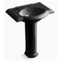 Pedestal Bathroom Sink 33-1/2'' x 27-1/2'' x 19-7/8'' Pedestal Bathroom Sink 33-1/2'' x 27-1/2'' x 19-7/8''