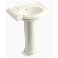 Pedestal Bathroom Sink 33-1/2'' x 27-1/2'' x 19-7/8'' Pedestal Bathroom Sink 33-1/2'' x 27-1/2'' x 19-7/8''