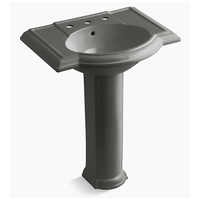 Pedestal Bathroom Sink 33-1/2'' x 27-1/2'' x 19-7/8'' Pedestal Bathroom Sink 33-1/2'' x 27-1/2'' x 19-7/8''