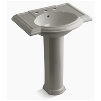Pedestal Bathroom Sink 33-1/2'' x 27-1/2'' x 19-7/8'' Pedestal Bathroom Sink 33-1/2'' x 27-1/2'' x 19-7/8''