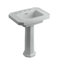 Pedestal Bathroom Sink 27 x 20 x 35 Pedestal Bathroom Sink 27 x 20 x 35