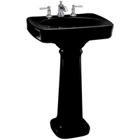 Pedestal Bathroom Sink 24 x 21 x 35-1/4 Pedestal Bathroom Sink 24 x 21 x 35-1/4