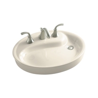 Vessel Style Bathroom Sink 21-5/16 x 18-1/16 x 4-1/8 Vessel Style Bathroom Sink 21-5/16 x 18-1/16 x 4-1/8