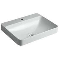 Vessel Style Bathroom Sink 23 x 18-1/8 x 6-7/8 Vessel Style Bathroom Sink 23 x 18-1/8 x 6-7/8