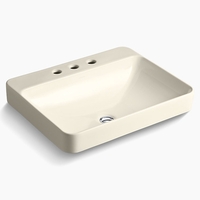 Vessel Style Bathroom Sink 23 x 18-1/8 x 6-7/8 Vessel Style Bathroom Sink 23 x 18-1/8 x 6-7/8