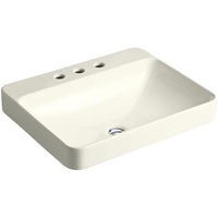 Vessel Style Bathroom Sink 23 x 18-1/8 x 6-7/8 Vessel Style Bathroom Sink 23 x 18-1/8 x 6-7/8